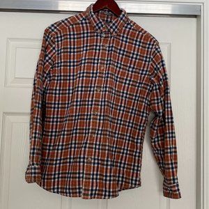 Eddie Bauer Long Sleeve Plaid Button Down Med